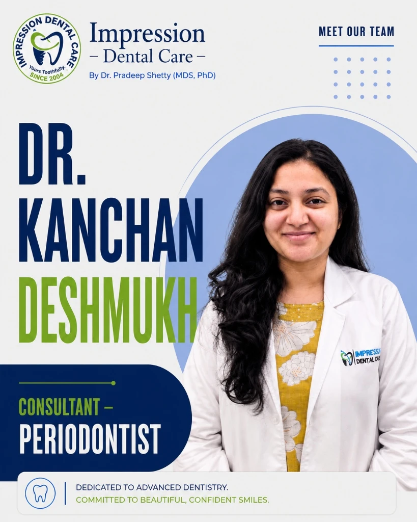 Dr. Kanchan Deshmukh (BDS, MDS) — Consultant Periodontist